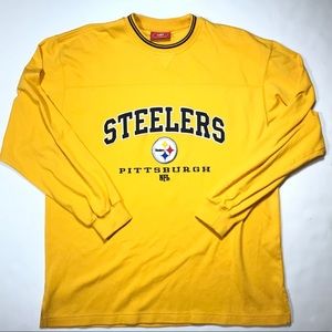 Vintage Pittsburg Steelers Long sleeve Sweater Lg